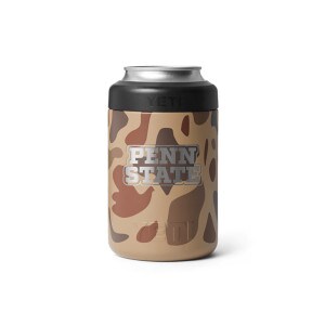 Yeti wetlands camo 12oz colster cooler with Penn State